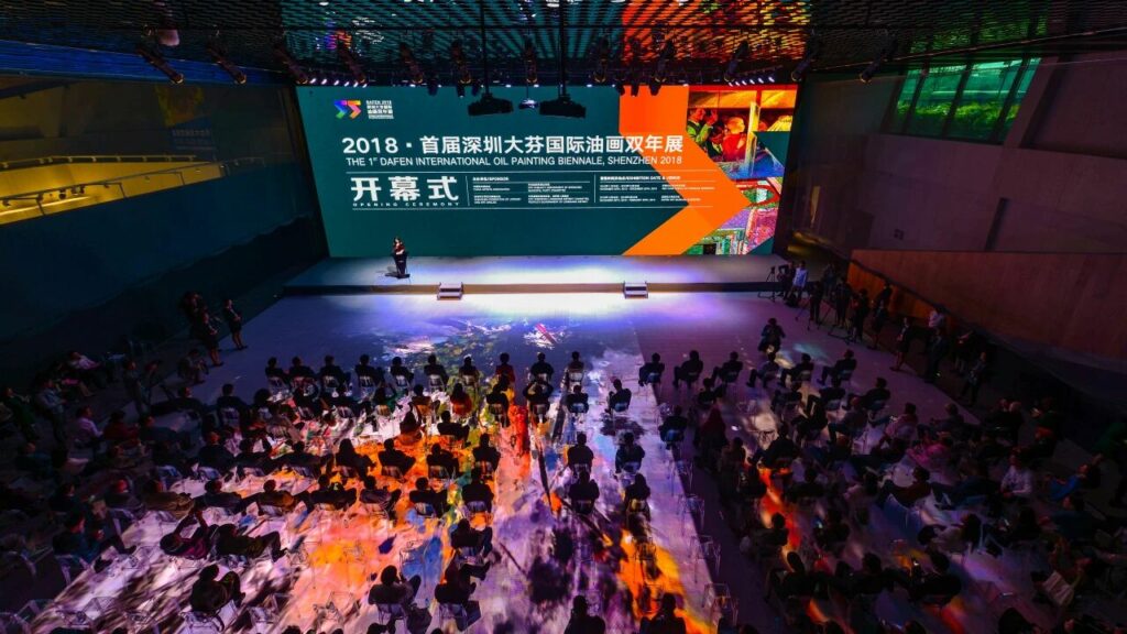 Shenzhen International Oil Painting Biennale in Dafen Art Museum